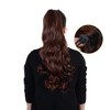 Alilang Claw Clip Ponytail Extensions for Women 23 Inch Long Wavy Fluffy Synthetic Ponytail Hairpiece - 2 of 4