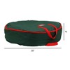 REGALWOVEN Christmas Foldable Round Storage Bags with Handles for Closet - 2 of 4