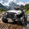 Jojoka 12V Kids Ride On Car, Electric Ride On Truck w/Parent Remote, Spring Suspension, Bluetooth Music, LED Light, 4.1Mph Max Speed - 3 of 4