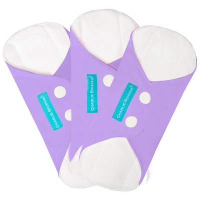 Charlie Banana Reusable Liner - Lavender - 3pk