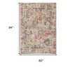 Red Oriental Non Skid Area Rug - 3 of 4