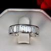 Eternity Baguettes Anniversary Wedding Band Ring for Women Ginger Lyne Collection - 2 of 4