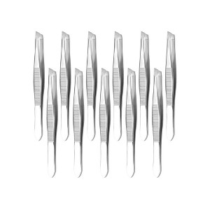 LOVELAY CREATIONS 12 Pieces Eyebrow Tweezers - 1 of 4