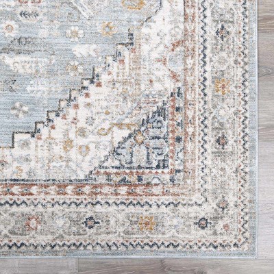 Hauteloom Kouta Gray Blue Area Rug