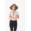 Solaris Women's Camo Breathable Quick-Dry Wide Brim Bucket Hat - UPF 50+ Sun Protection Hat with Neck Flap for Summer Spring Garden Party - 3 of 4