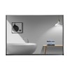 Black Framed Mirror,Rectangular Wall Mounted Cosmetic Mirror,Bathroom Mirror,Wall Hanging Mirror,Decorative Mirror-The Pop Home - 4 of 4