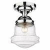 Z-Lite Vaughn 1 - Light Flush Mount in  Chrome - 4 of 4