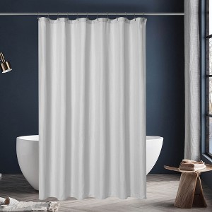 Awesome Home Waterproof Soft Fabric Shower Curtain or Liner - 1 of 4