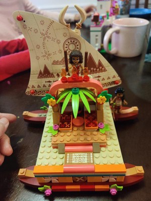 LEGO 43210 Disney Princess La Barca A Vela Di Vaiana Con Mini Bambolina Di  Sina E Delfino, Giocattolo Creativo Per Bambine E Bambini Dai 6 Anni In Su  : .it: Giochi e giocattoli