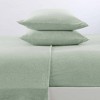 Isla Jade Super Soft T-Shirt Jersey Knit Sheet Set Green - 2 of 4