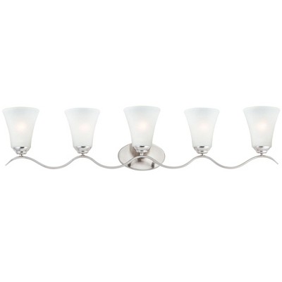 Maxim Lighting Vital 5 - Light Vanity in  Satin Nickel