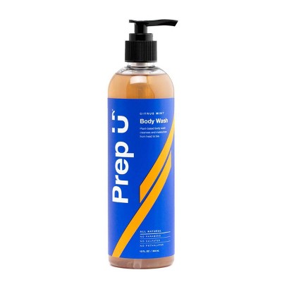 Prep U Plant-based Castile Body Wash - Citrus Min - 12 fl oz