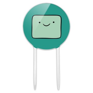 Adventure Time Bmo Head Acrylic Cake Topper - 1 of 4