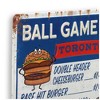 MLB Toronto Blue Jays Baseball Concession Metal Sign Panel - 4 of 4