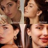 46 Style Earrings, 2025 New, Fashionable Daily Low Allergy Suitable for Women To Wear - 4 of 4