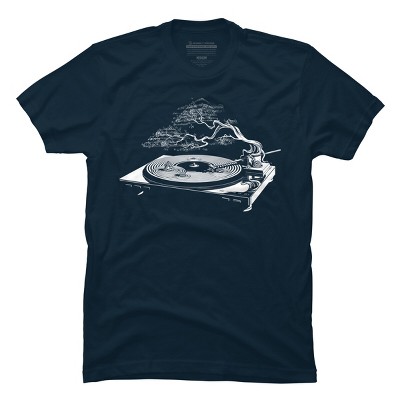 Men's Design By Humans The Sound of Zen By EranFowler T-Shirt