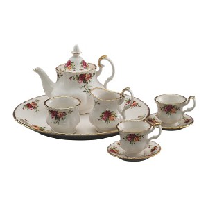 Old Country Roses Teaset 9 Pieces Le Petite - 1 of 1