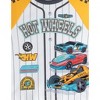 Hot Wheels Mesh Baseball Jersey Athletic T-Shirt and Shorts Outfit Set Toddler - 3 of 4