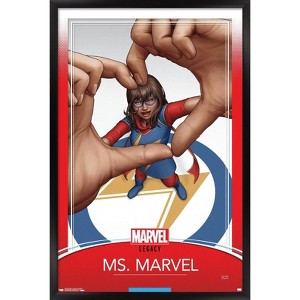 Trends International Marvel Comics - Ms. Marvel - Ms. Marvel #25 Framed Wall Poster Prints - 1 of 4