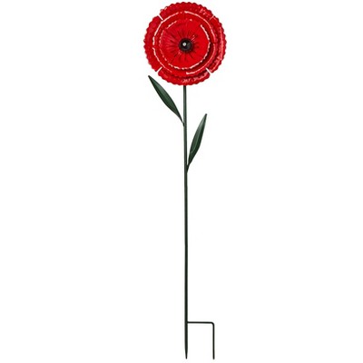 The Lakeside Collection Colorful Floral Garden Stakes