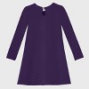 City Threads USA-Made Cotton Fleece Soft A-Line Dress - 3 of 4