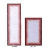 Torrent Collection 2 Piece 100% Soft Cotton Tufted Weave Bath Rug Set, Ombre Pattern, Super Soft & Absorbent, Machine Washable Bathroom Mats - 2 of 4
