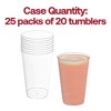 Smarty Had A Party 14 oz. Crystal Clear Plastic Party Cups - 500 pcs - 4 of 4