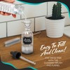 Nevlers 2 Oz Leakproof Clear Glass Dropper Bottles - 4 of 4