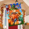 Briarwood Lane Fall House Flag 40x28 For Outdoor Smiling Scarecrow For Fall House Flag - 4 of 4
