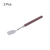 Unique Bargains Stainless Steel Wood Handle Flexible Polished Palette Knife - 3 of 4