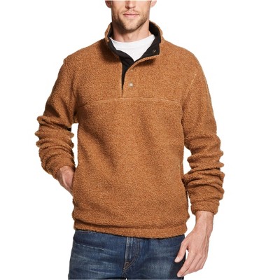 Weatherproof Mens Half Snap Pullover Sweater
