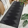 Indoor Modern Soft Washable Area Rugs with Stripped Lines Print for Bedroom Living Room - 2 of 4