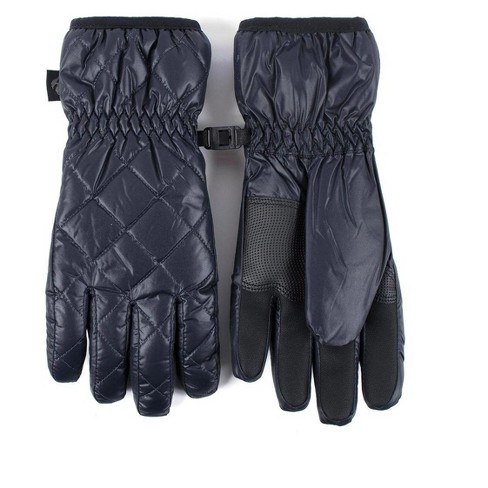 Women's Quinn Quilted Touch Screen Gloves | Size Medium/Large - Black