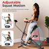 Sunny Health & Fitness Upright Row-N-Ride Squat Assist Trainer Exercise Rowing Machine - 3 of 4
