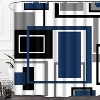 LunaLulinlk Blue Shower Curtain - 4 of 4