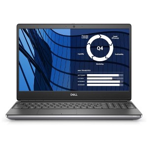 Refurbished: Dell Precision 7550 15.6" Laptop Intel i7-10850H 64GB 512GB SSD W11P - Manufacturer Refurbished - 1 of 4