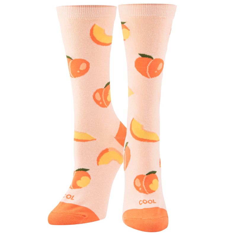 Cool Socks, Cute Fun Fruit Print Novelty Crew Socks for Women, 2 of 6