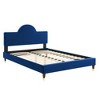Modway Aurora Performance Velvet Full Bed - 2 of 4