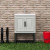 KTMBDW 24" Bathroom Vanity with Sink Combo Set and Hot and Cold Faucet , Freestanding Bathroom Cabinet with 2 Doors and Open Shelf for Bathroom - 3 of 4