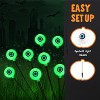 Joyfy Eyeball Yard Stake Outdoor Halloween Decorations, Garden Stake LED Light, Waterproof Stake Decor Light for Halloween - 4 of 4