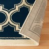 Modern Geometric Trellis Indoor Area Rug or Runner by Blue Nile Mills - 4 of 4