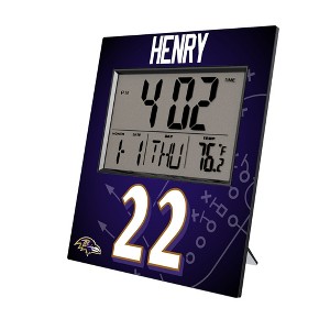 NFL Baltimore Ravens Players Game Tactic Wall Clock - 1 of 3