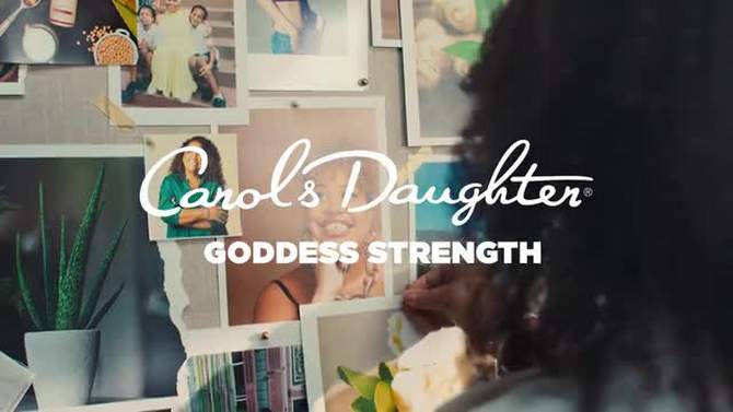 Carol's Daughter Goddess Strength Fortifying Sulfate Free Shampoo with Castor Oil for Breakage Prone Hair, 2 of 15, play video