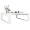 vidaXL White Square Coffee Table - Modern Engineered Wood Accent Desk for Living Room Furniture 39.4"x39.4"x13.8" - 3 of 4