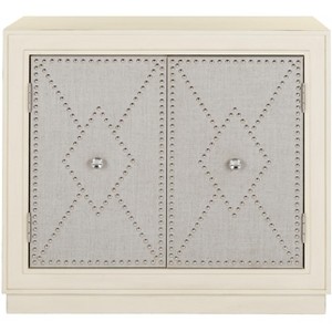 Erin 2 Door Chest - Antique Beige/Light Grey - Safavieh - 1 of 4
