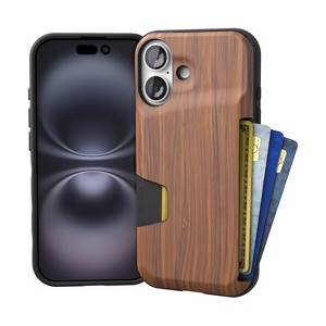 Smartish iPhone 17 Wallet Case - Wallet Slayer Vol 1 - Slim Grip Card Holder Cover - 1 of 4