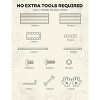 coucheta (2-Pack) 6x3x2 ft Rectangle Galvanized Raised Garden Beds kit，Large-Capacity Metal Planter Garden Box Outdoor,Metal Garden Bed - 3 of 4