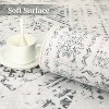 Acekool 6x9 Vintage Washable Rug – Soft Low-Pile Abstract Design, Non-Slip & Kid-Friendly for Living Room, Bedroom - 4 of 4