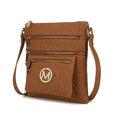 MKF Collection Jessy M Signature Handbag Vegan Leather Women’s Crossbody Bag by Mia K