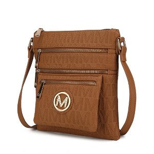 MKF Collection Jessy M Signature Handbag Vegan Leather Women’s Crossbody Bag by Mia K - 1 of 4